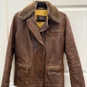 Classic Remy leather jacket perfect condition